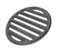 IWOWHERO Grille de Barbecue Ronde en Fonte Support à Charbon Détachable pour Cuisson Extérieure Polyvalente Lors de Rassemblements Familiaux