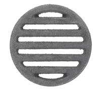 IWOWHERO Grille de Foyer Ronde en Acier 10 CM Résistant Haute Température Maille 05 MM pour Poêle et Cheminée Intérieur Extérieur Accessoire Insert de Grille pour Foyer et Barbecue