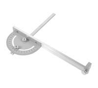 IWOWHERO Guide D’Onglet Précis pour Scie Circulaire Mini Système de Jauge D’Onglet Rallonge pour Règle D’Angle Accessoire de Table de Défonceuse Compact et Portable pour Travail du Bois