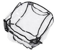 IWOWHERO Housse de Pluie pour Poussette Double et Nacelle Protection Étanche EVA Transparente Couvre-siège Imperméable pour Garçon Fille Accessoire de Voyage Pratique et Compact