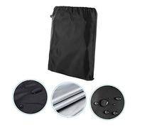 IWOWHERO Housse de Protection pour Générateur Noire Résistante Aux Intempéries Oxford Couverture de Stockage Imperméable et UV pour Extérieur
