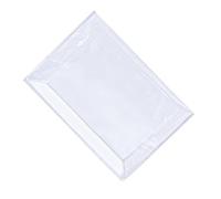 IWOWHERO Housse Transparente pour Petite Machine à Coudre 34X24X2 CM avec de Rangement Intégrées Anti-Poussière Légère et Pliable Étui Portable pour Couture Domestique