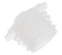IWOWHERO Joint D’Étanchéité Anti-Odeur en Silicone Souple pour Siphon de Sol Bouchon D’Égout Blanc Accessoire de Canalisation Compatible Machine à Laver et Évier Dispositif D’Étanchéité