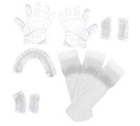 IWOWHERO Kit Complet De Capillaire Peigne À Racines Flacon Applicateur Bouteilles D'huile Capillaire Outils De Salon De Coiffure Pour Professionnels Et Débutants