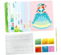 IWOWHERO Kit Créatif DIY Peinture par Perforation pour Garçon Fille Activité Manuelle Ludique pour Développer Créativité et Habileté Set et Facile à Transporter