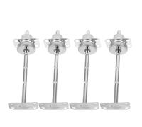 IWOWHERO Kit de 4 Mécanismes de Levage en Fer pour Appuie-tête de Canapé, Tiges de Levage de 16 Cm, Accessoires de Réglage Universels pour Fauteuils de Salon, Remplacement Précis