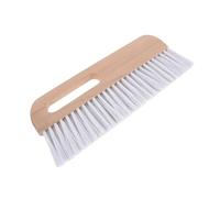 IWOWHERO Kit de Lissage pour Papier Peint Manche en Bois de Hêtre Naturel - Brosse de Finition pour Papier Peint Vinyle et Fresques Murales - Outil Multifonction pour Pose et Lissage