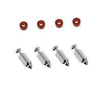 IWOWHERO Kit de Pointeau Aiguille Carburateur pour Débroussailleuse Vanne de Flotteur Compatible de Précision Installation Facile Acier
