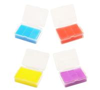 IWOWHERO Kit Pâte à Modeler pour Peinture Diamant 5D - 4 Boîtes Colorées - Pâte Adhésive Compatible Outils de Perçage Diamant - Fournitures DIY Loisirs Créatifs et Fêtes