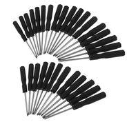 IWOWHERO Kit Tournevis de Précision Mini 30 Pièces, Petit Tournevis Cruciforme en Acier Inoxydable pour Réparation Téléphone, Montres et Lunettes, Outil Compact Multifonction