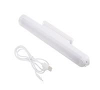 IWOWHERO Lampe Miroir LED Maquillage Rechargeable USB Lumière Blanche sans Fil Aimantée pour Salle de Bain Coiffeuse