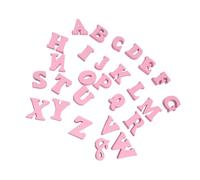 IWOWHERO Lettres en Bois Soi-même 100 Pièces Tranches de Bois Lettres Anglaises pour Décoration Murale Chambre Garçon et Filles Bricolage Créatif et Loisirs DIY