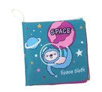 IWOWHERO Livre en Tissu D'apprentissage Sensoriel pour Bébé, Jouet Éducatif Interactif Doux, Coloré et Sécurisé, Éveil Tactile et Visuel pour -né,