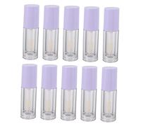 IWOWHERO Lot De 10 Flacons Vides De 6 Ml Avec Pinceau Tubes De Gloss À Lèvres De Voyage Réutilisables Pour Projets