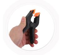 IWOWHERO Lot de 10 Pinces à Ressort en Plastique 4 Pouces Pinces de Modélisme Robustes pour Travail du Bois Fond de Scène et Bricolage Maintien Sûr pour Tissus et Supports Décoratifs