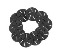 IWOWHERO Lot De 10 Recharges De Limes À Pieds Rouleaux Grossiers Accessoires De Retrait