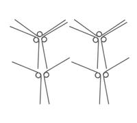 IWOWHERO Lot de 10 Ressorts de Remplacement en Acier Manganèse pour Sécateur Manuel Petite Taille Compacte Ressorts de Rechange pour Outils de Jardinage Pièces Adaptées pour Coupe