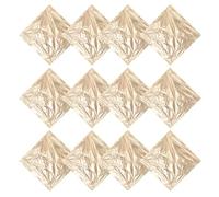IWOWHERO Lot de 100 Feuilles Carrées 16X16 CM en Papier Doré Imitation Or pour Loisirs Créatifs Décoration Intérieure Art Mural et Décoration de Gâteaux Papier Doré pour Créations