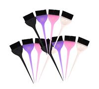 IWOWHERO Lot De 12 Pinceaux De Capillaire Applicateurs De Capillaire Poils Synthétiques Couleur Aléatoire Pour Salon De Coiffure Et Maison