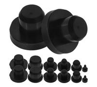 IWOWHERO Lot de 14 set de Bouchons en Silicone Étanches pour Salière Poivrière Bouteilles et Pots de Fleurs - 7 Tailles - Bouchons Pratiques et Résistants pour Tubes et Flacons