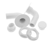 IWOWHERO Lot de 2 Bouchons de Vidange en Plastique pour Congélateur Raccords pour Tuyaux d'Évacuation Bouchon de Vidange 6 Courbé Compatible Réfrigérateur et Glacière Protection