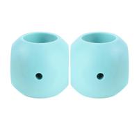 IWOWHERO Lot de 2 Boules de Lavage Magnétiques Vert Foncé Éliminateur de Peluches et Récupérateur de Poils pour Machine à Laver Compactes et Solide pour Nettoyage du Linge