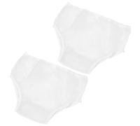 IWOWHERO Lot De 2 Couches Réutilisables Pour Adultes Protections Pour Couches Réutilisables Pour Personnes Âgées Culottes Urinoirs Anti-Fuites Protections