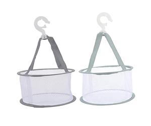 IWOWHERO Lot De 2 Mini Paniers De Séchage Pour Pinceaux De Maquillage Idéal Pour Un Appartement Un Dortoir Ou Une Maison