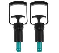 IWOWHERO Lot de 2 ventouses manuelles avec poignée, outil de massage portatif pour la thérapie par le vide et le massage corporel, à utiliser en salon ou à domicile.
