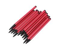 IWOWHERO Lot de 20 Stylets Capacitifs Universels Rouges Légers et Compacts Stylets pour Écrans Tactiles de Smartphones Tablettes et Ordinateurs Précis pour Dessin Écriture et Jeux Vidéo