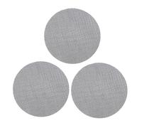 IWOWHERO Lot de 3 Filtres à Café Expresso 58 MM en Acier Inoxydable 17 MM Épaisseur Tamis à Espresso Réutilisable pour Porte-Filtre Maille Filtrante Portable pour Extraction Optimale