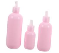IWOWHERO Lot De 3 Flacons Compressibles Étanches Format Voyage Vide Pour Cosmétiques Shampoings