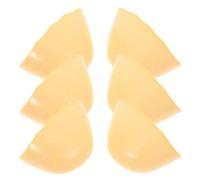 IWOWHERO Lot de 3 Paires D'embouts de Chaussures pour Orteils, Remplisseurs Réglables et Réutilisables en Matériau Doux Couleur Chair, Protection pour Chaussures Trop Grandes, Semelles