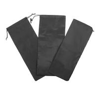 IWOWHERO Lot de 3 Paquet à Outils Étanches pour Barbecue et Camping Rangement Portable pour Ustensiles de Grillades Paquet Réutilisable Cordons de Serrage et Fermeture Éclair