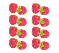 IWOWHERO Lot de 30 Bigoudis en Mousse Souple à la Fraise sans Chaleur pour Nuit Confortable Flexibles et Doux Adaptés Cheveux Longs et Courts Coiffure Ondulée et Bou Soin