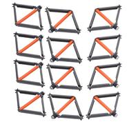 IWOWHERO Lot de 30 Clips de Réparation pour Boîtes Électriques en Acier Robuste, Outil Polyvalent pour Entretien et Réparation de Coffrets Électriques à Domicile ou Bureau, Taille