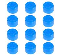 IWOWHERO Lot de 35 Bouchons Anti-Fuites Bleus en Plastique pour Seau d'Eau Couvercles d'Étanchéité Légers et Portables Bouchons de Carafe d'Eau Résistants pour Usage Quotidien
