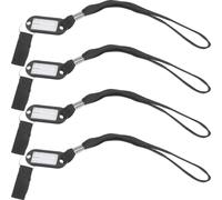 IWOWHERO Lot de 4 Dragonnes Anti-perte pour Cannes de Marche, Porte-canne Confortables en Nylon Léger, Sangles Réglables Adaptées aux Diamètres 1,5-2,5 Cm, Accessoires Pratiques pour Usage