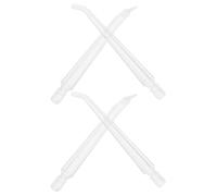 IWOWHERO Lot de 4 Embouts de Rechange pour Hydropulseur Dentaire, Buses en Plastique pour Nettoyage Interdentaire et Élimination Plaque, Compatibles Irrigateur Buccal, Accessoires