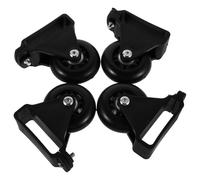 IWOWHERO Lot De 4 Poulies D'Équilibrage Universelles Pour Échelle Accessoires De Rechange En Aluminium Poulies D'Équilibrage En Aluminium Noir