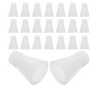 IWOWHERO Lot de 50 Buses pour Extincteur 1 Kg en Plastique Ouverture Large pour Extincteur à Poudre Sèche Accessoires de Rechange Pratiques pour Sécurité Incendie