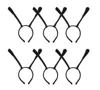 IWOWHERO Lot de 6 serre-têtes insectes, serre-têtes antennes fourmis, et abeilles, accessoires pour cheveux, idéal pour Halloween, cosplay, fêtes et photos. Confortables à porter.