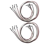 IWOWHERO Lot de 8 Cordons Antidérapants pour Lunettes de Sport Lanières de Cou Multicolores Légers et Résistants Accessoires Sécurisés pour Hommes et Femmes en Extérieur