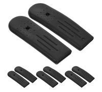 IWOWHERO Lot de 8 Manchons de Protection Universels pour Poignées de Frein de Fauteuil Roulant, Housses Antidérapantes en Silicone Résistantes à L’usure, Accessoires de Remplacement
