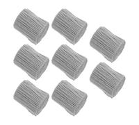 IWOWHERO Lot de 8 Pelotes de Fil à Tapis Crocheté en Coton Prédécoupé, Grosse Laine pour Crochet, Kit Multi-usages pour Tapis, Coussins et Tentures Murales, Loisirs Créatifs et DIY Textile