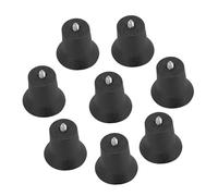 IWOWHERO Lot De 8 Tapis De Pour Cuisinière À Pieds En Caoutchouc De Remplacement Pour Grille De Cuisinière À