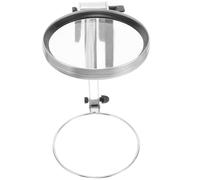 IWOWHERO Loupe de Bureau avec Support LED Lampe Grossissante pour Broderie Manucure et Lecture Lumière Ajustable pour Travaux de Précision