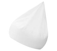 IWOWHERO Maille Housse Intérieure Blanche sans Rembourrage de Pouf | Nettoyage Simple, Remplacement Facile, Toucher Doux et Confortable, pour Bureau et Camping Extérieur