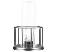 IWOWHERO Mangeoire en Acier Inoxydable pour Reptiles, Bol d'eau Anti-éclaboussures avec capacité Accrue, Accessoire Terrarium adapté pour Tortues terrestres et Reptiles