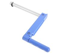 IWOWHERO Manivelle Pliable 12 Mm en Polypropylène Bleu pour Lit de Patient, Poignée de Remplacement pour Lit de Soins Infirmiers, Accessoire Réglage Manuel pour Hôpitaux et Établissements